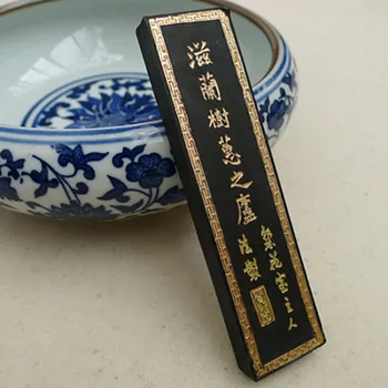 Блок мастило Hui mo Ink Stick Mo Tiao за китайска калиграфия и рисуване