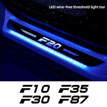 За BMW F30 F10 F20 F15 F16 F25 F26 F48 F07 F18 F34 F31 F32 F33 F45 F46 F35 F01 F02 F12 Авто Безжична led Добре дошли на Разсеяна светлина