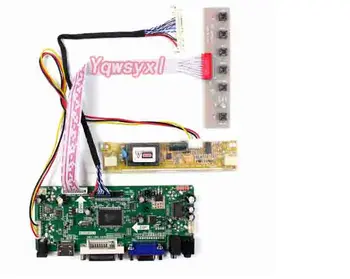 Yqwsyxl Такса за Управление на Монитор, Комплект за LM170E03-TLJ6 LM170E03-TLH3 HDMI + DVI + VGA LCD led екран контрольор карта на Водача